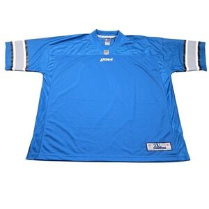 Detroit Lions Jersey Mens 3XLB Blue NFL Football NFL Pro Line Blank Home